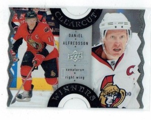 07-08 UD Upper Deck Clear Cut Winners  Daniel Alfredsson  /100  HOF