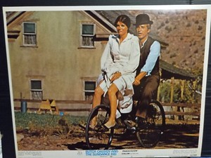 Lobby Card 1969 BUTCH CASSIDY SUNDANCE KID Paul Newman Katharine Ross bicycle
