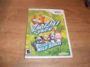 Zhu Zhu Pets: Featuring the Wild Bunch (Nintendo Wii Game, 2010) NEW - Picture 1 of 2