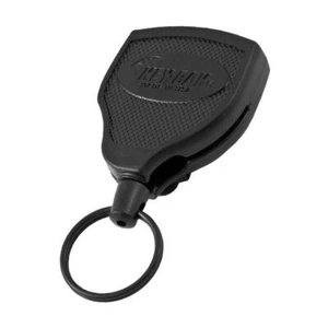 Locking Keychain 13 oz with 36 in Retractable Cord Steel Belt Clip Split Ring - Picture 1 of 4