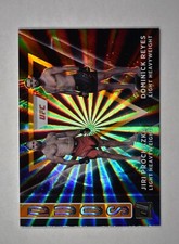 2022 Donruss UFC Duos Holo Orange Laser #7 Dominick Reyes Prochazka