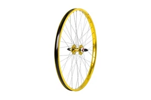 HARO BMX LEGENDS 29" WHEELSET 3/8 AXLE GOLD - Picture 1 of 2