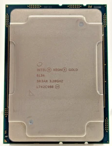 Intel Xeon Gold 6134 3.7GHz 8-Core 24.75MB CPU Processor LGA3647 SR3AR Skylake - Picture 1 of 1