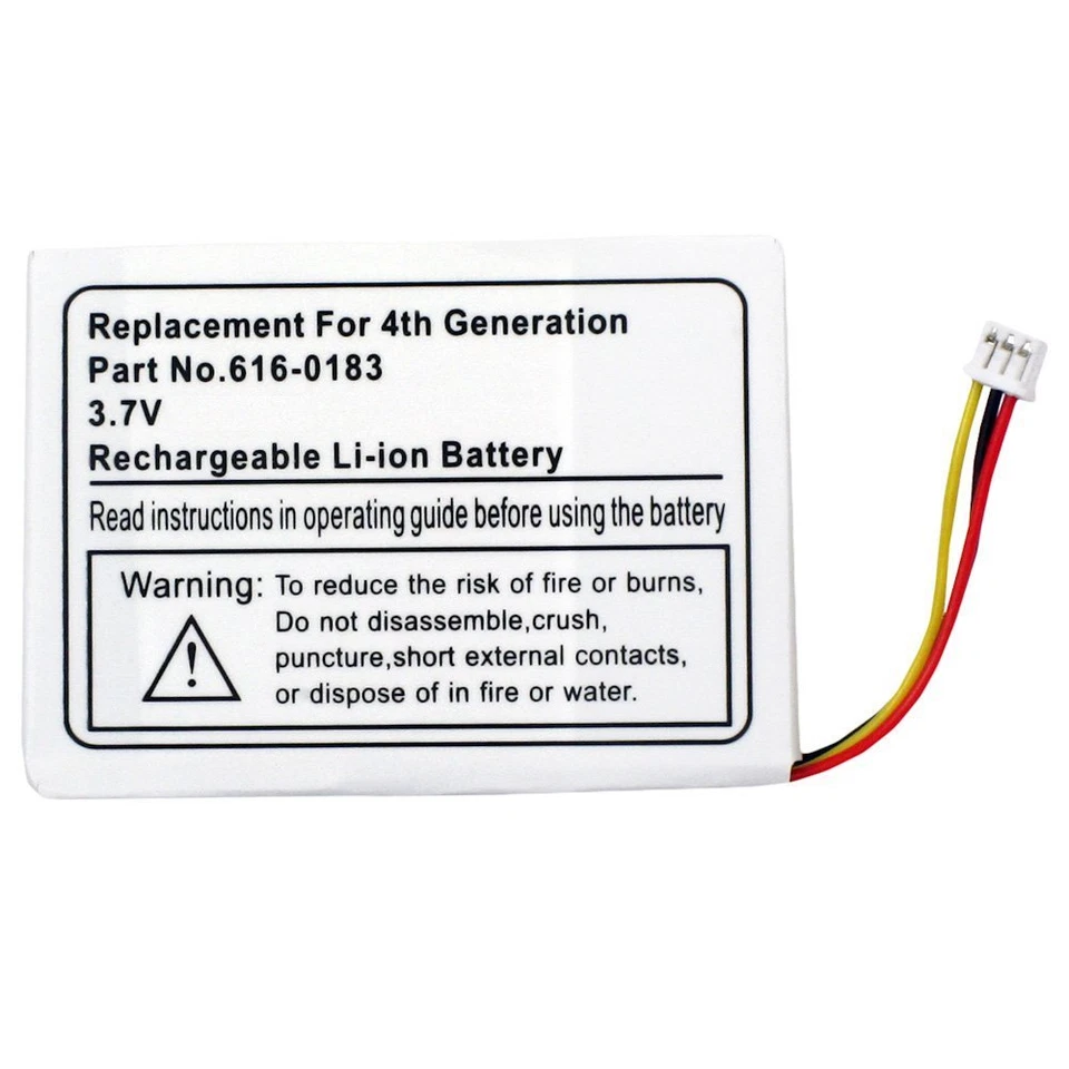 EXTENDED Replacement Battery for Ipod Classic 4th gen / Photo U2 A1059 20 40GB   - Image 1 of 1