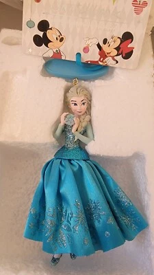 Cuaderno de bocetos Frozen Elsa 2014 Disney Store adorno de Navidad Foto 1 de 2