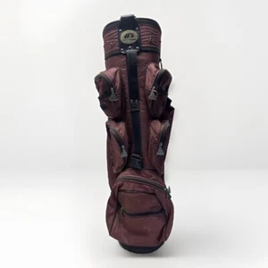 Mitsushiba Golf Cart/Carry Bag Burgundy 5-Way Divider 6 Pockets LAST ONE - Picture 1 of 9