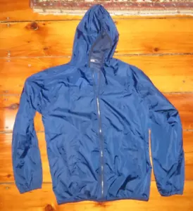 Lands' End Jacke Youth XL 18-20 navy bluel Kapuze Zip Windbreaker - Bild 1 von 2