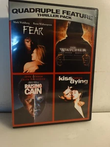 Fear/The Watcher/Raising Cain/A Kiss Before Dying (Quadruple Feature) DVD R - Foto 1 di 2