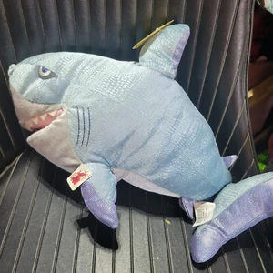 Disney Pixar Vintage Finding Nemo Bruce Hand Puppet Plush 19” with sound - Picture 1 of 3
