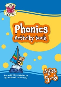 Phonics Activity Book for Ages 5-6 (Year 1) (CGP KS1 Activity Books and Cards) - Picture 1 of 7