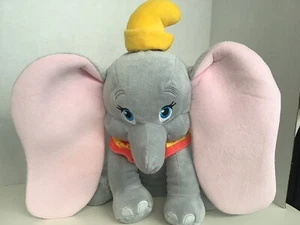 Disney Store Dumbo Plush Elephant 14" H Velvety Soft Huggable Big NWT - Picture 1 of 10