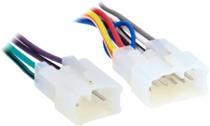 70-1761 Radio Wiring Harness for Toyota 87-Up Power 4 Speaker - Picture 1 of 12