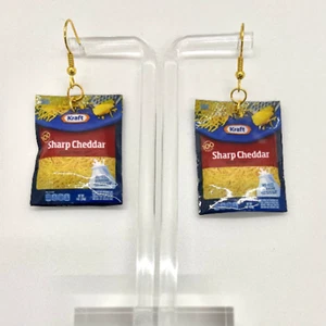 Pendientes de Queso - Pendientes Mini Marcas - Pendientes - Pendientes Taco - Imagen 1 de 6