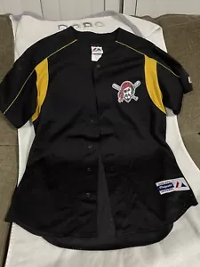 Vintage Majestic Herren Pittsburgh Pirates Baseball Trikot Größe Medium mlb Bucs - Bild 1 von 5