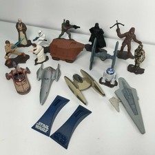 VTG LOT 15 Star Wars 1990s Die Cast Figures Vehicles Boba Fett Action Masters