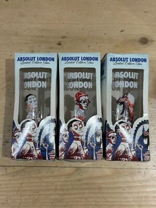 Absolut London Limited Edition Brille von Jamie Hewlett Gorillaz etc 3er Set - Bild 1 von 6