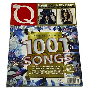 Vintage Q Magazine SEPT 2010,The Ultimate PLAYLIST - 101 Songs,Katy Perry,Slash - Foto 1 di 23