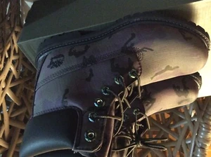 Nueva Bota Timberland Premium 6 pulgadas Negra Camuflada Iridisc 6 M Nueva con Etiquetas - Imagen 1 de 4