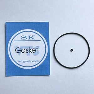 NEW GASKET SET FIT VINTAGE SEIKO 6105 6106 6119 6308 6309 6319 ETC. SEE LIST - Picture 1 of 2