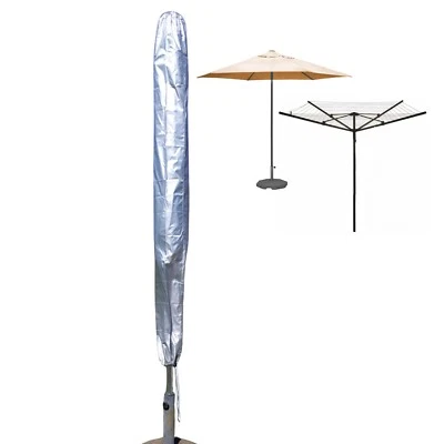 SPEEDWELLSTAR Parasol Rotary Dryer Cover Umbrella Washing Line Waterproof Breathable 180x20cm