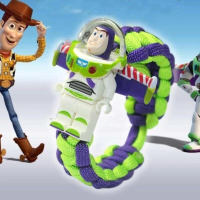 Pulsera Buzz Lightyear bloques de construcción juguetes figuras de acción pulsera Foto 1 de 2