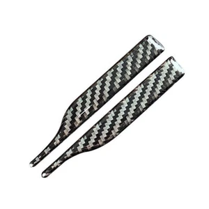 4" Carbon Fiber Rearview Mirror Anti-Rub Strip Protector Sticker For BMW Toyota - Picture 1 of 7