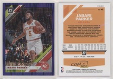 2019-20 Panini Donruss Optic Purple Shock Prizm Jabari Parker #42