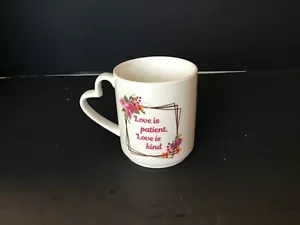 love is patient love is kind coffee mug - Picture 1 of 5