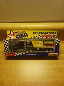 MATCHBOX NASCAR #1 DEWALT RACING SUPER STAR TRANSPORTERS II  TRUCK - Picture 1 of 2