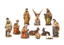 Presepe Completo Natività Personaggi 7cm, 11 soggetti Paben Articoli Religiosi