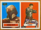 Topps Star Wars TBT Set 38 (1957 Football) JANGO FETT #114 Print Run = 920