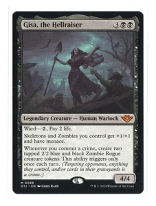 MTG - Gisa, the Hellraiser - Normal - Outlaws of Thunder Junction - Near Mint - Picture 1 of 2