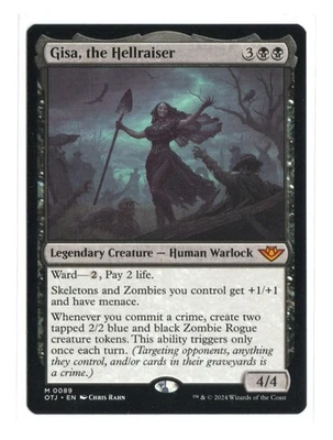 MTG - Gisa, the Hellraiser - Normal - Outlaws of Thunder Junction - Near Mint - Image 1 of 2