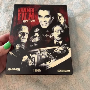 READ* HAMMER FILM EDITION 7 Discs. Frankenstein DRACULA Mummy + Rarities BLU-RAY - Picture 1 of 21