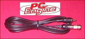 12Ft RCA Video Cable & RF Coax TV Adapter for Japanese NEC PC Engine Console NEW