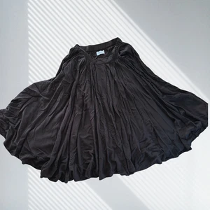 rhea india moscow skirt womens s/m black flowy boho maxi preowned - Picture 1 of 9