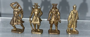 Komplettsatz Metallfiguren Samurai Messing Patent 40 mm - Bild 1 von 1