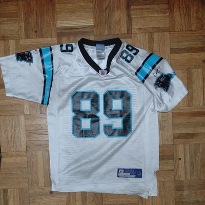 Camiseta NFL Carolina Panthers Steve Smith Youth G Grande (14-16) Reebok - Imagem 1 de 4