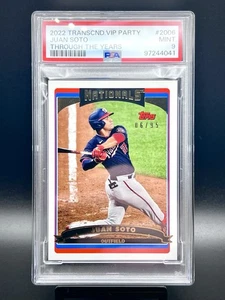 2021 Topps Transcendent Collection VIP Party #2006-JS Juan Soto Nationals PSA 9 - Picture 1 of 2