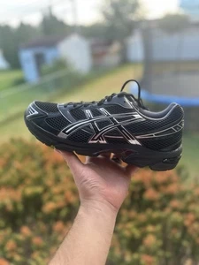 Size 10.5 - ASICS Gel 1130 Black Pure Silver - Picture 1 of 10