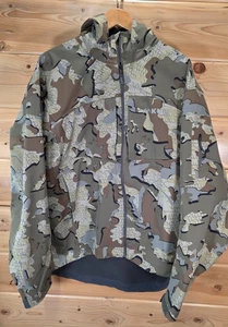 Kuiu Guide Camo Jacket Men 2XL Full Zip Softshell Light Fleece Lined - Picture 1 of 13