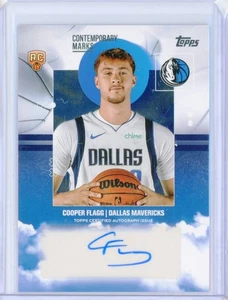 2025-26 Topps Flagship COOPER FLAGG Rookie RC Autografo AUTO Marchi Contemporanei - Foto 1 di 2