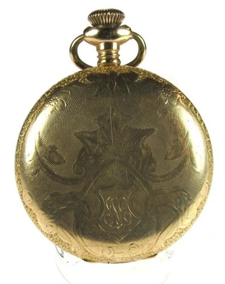 ELGIN 16 TALLA 15 JOYA GRADO 312 MODELO 6 ORO LLENO COMPLETO BOLSILLO CAZADOR 1908 Foto 1 de 4