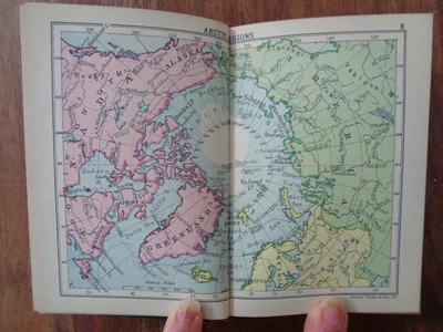 1918 ASPREY'S ATLAS OF THE WORLD 145 COLOURED MAPS + FRENCH QUOTATIONS ASPREY - Image 1 of 4