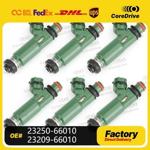 6PCS Fuel injectors For Toyota Land Cruiser 23250-66010 2320966010 23209-66010 - Foto 1 di 5