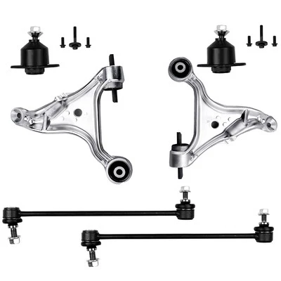 6x Complete Front Lower Control Arm Suspension For Volvo S60 2001-2007 FWD - Image 1 of 4