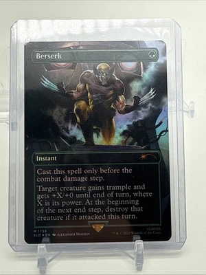 Berserk | (1738) | NM FOIL | Secret Lair x MARVEL Wolverine | MTG - Image 1 of 4