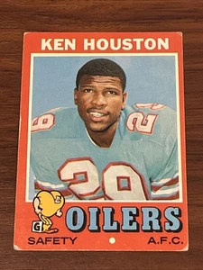 1971 Topps Football Ken Houston #113 Houston Oilers 1971KH2 - Picture 1 of 2