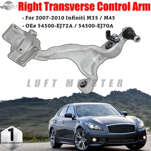 For 2007-2010 Infiniti M35 M45 54501-EJ72A 54501-EJ71A Right Lower Control Arm - Picture 1 of 10