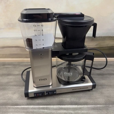 Moccamaster by Technivorm KBGV Select 10-Cup Coffee Maker Brushed Silver Read - Image 1 of 4